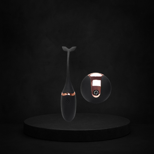 Bullet Baleia Vibrante - 10 vibrações - Controle Remoto - 15cm