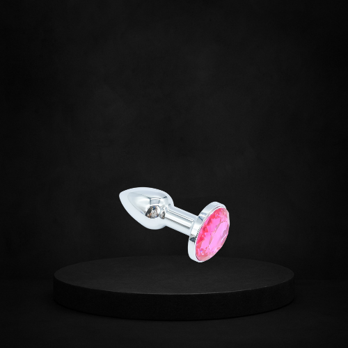 Plug Anal Metal mini rosa