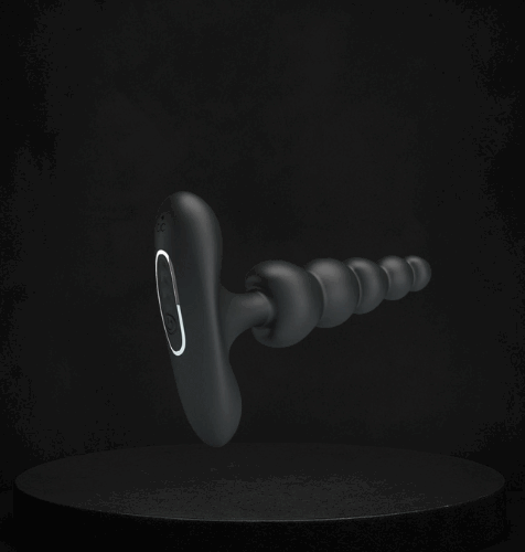 Plug Anal Vibrante Escalonado - 12 vibrações