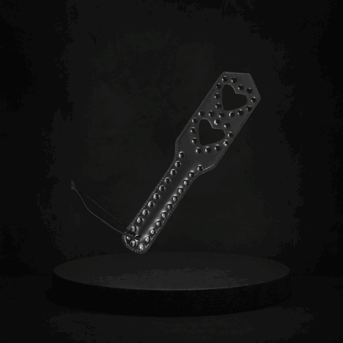 Chibata em Couro Sintético  - Formato Coração